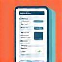 Icon of a digital tablet showing a personalized wellness plan