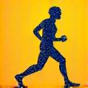 Icon of an active person exercising, representing functional fitness